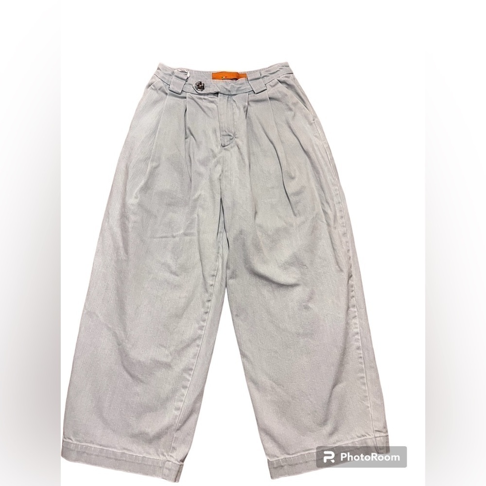 Italien wide leg jeans size 26 light wash